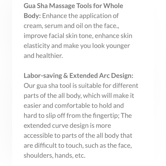 Be Well Group Gua Sha massage tool quartz. New - Picture 5 of 6